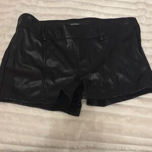 Wild Fable Sleek Black High Waist Shorts